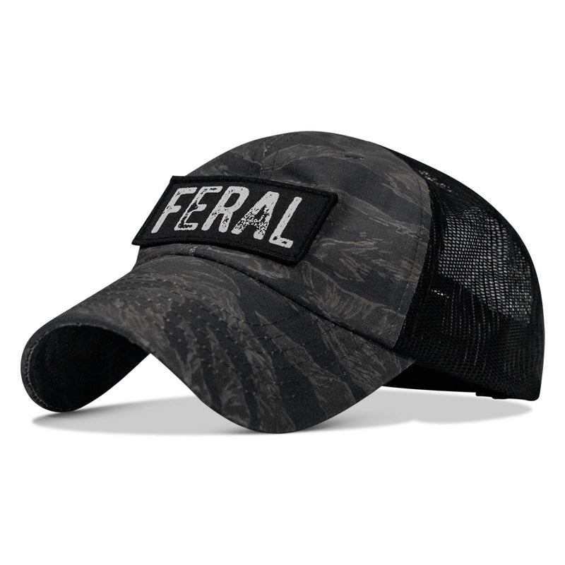 Load image into Gallery viewer, Feral Patch RipStop Mesh Snapback Hat
