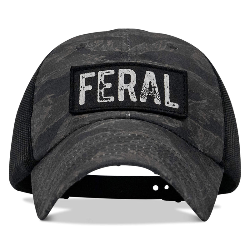 Load image into Gallery viewer, Feral Patch RipStop Mesh Snapback Hat
