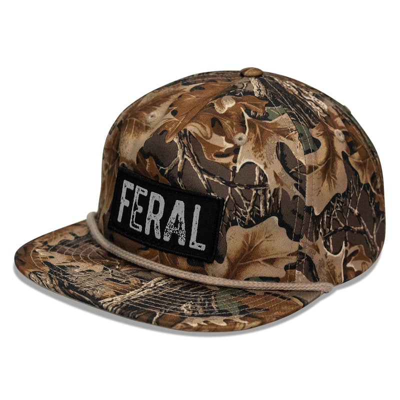 Load image into Gallery viewer, Feral Patch Flatbill Snapback Hat
