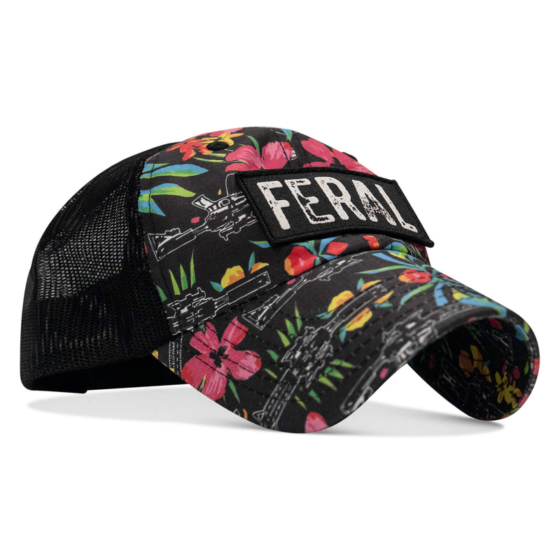 Load image into Gallery viewer, Feral Patch RipStop Mesh Snapback Hat
