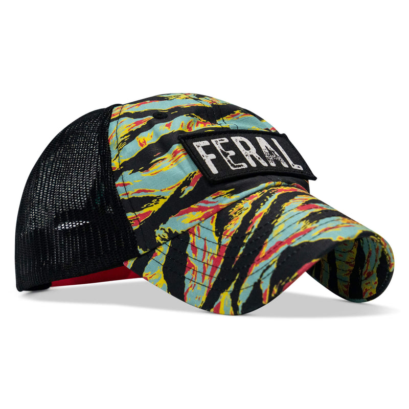 Load image into Gallery viewer, Feral Patch RipStop Mesh Snapback Hat
