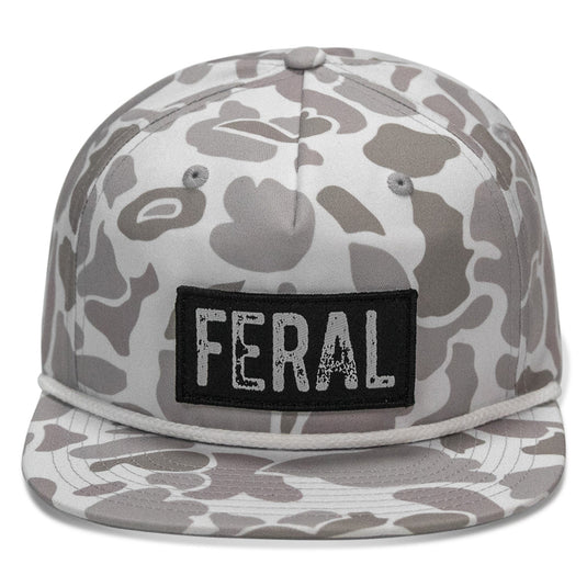Feral Patch Flatbill Snapback Hat