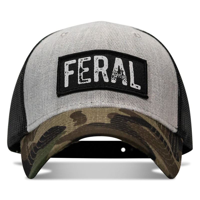 Load image into Gallery viewer, Feral Vintaged Patch Snapback Hat
