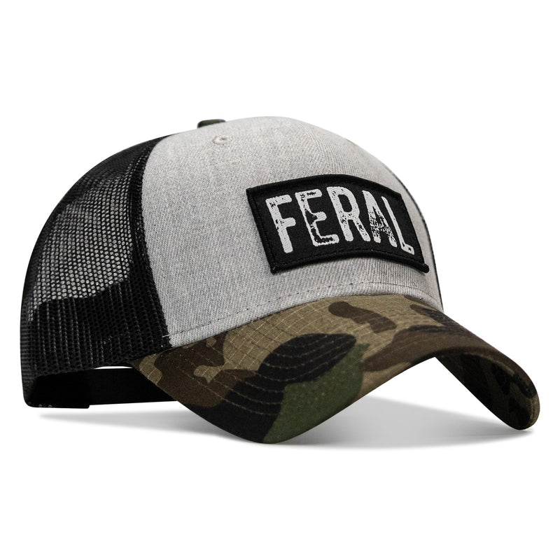 Load image into Gallery viewer, Feral Vintaged Patch Snapback Hat

