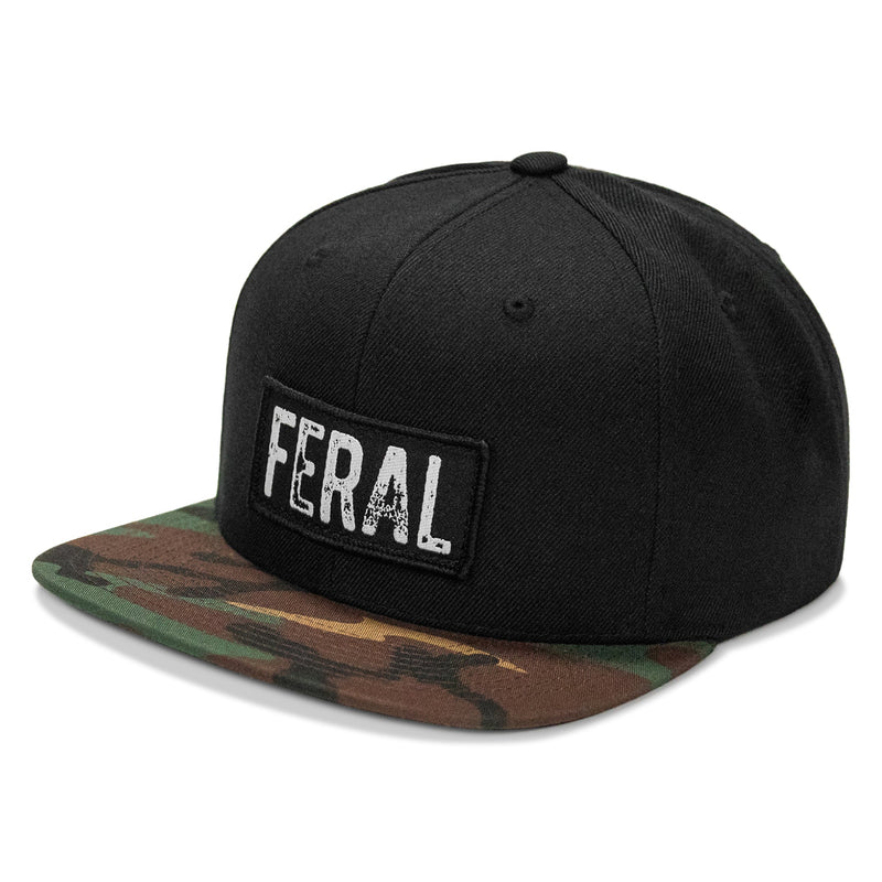 Load image into Gallery viewer, Feral Patch Flatbill Snapback Hat
