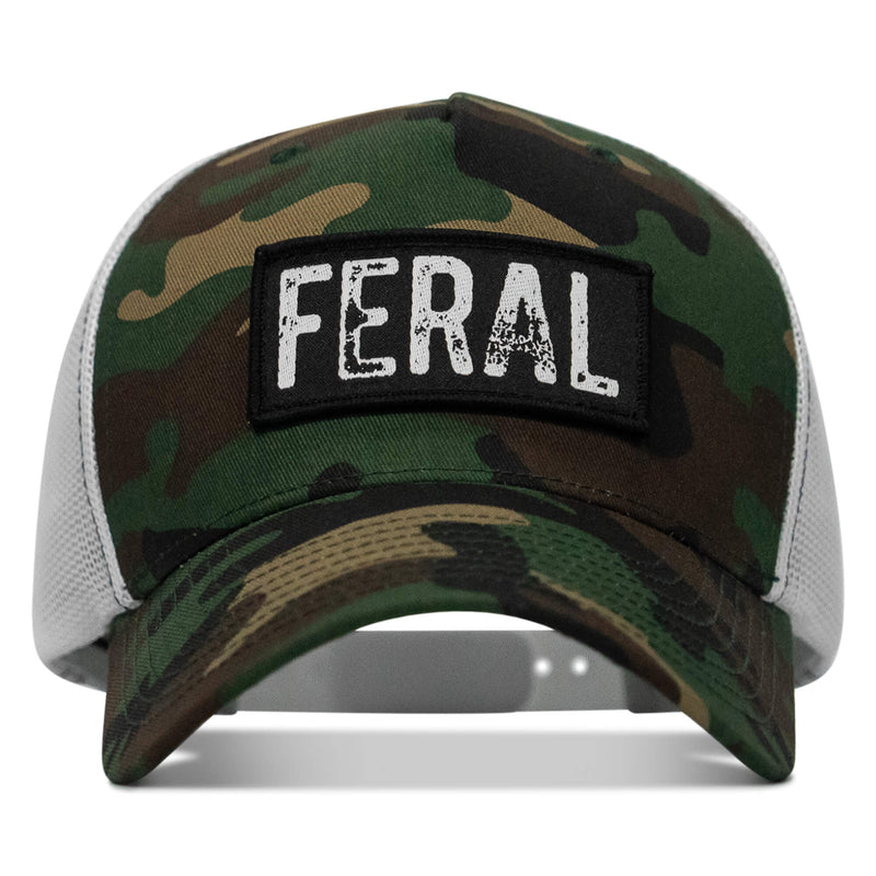 Load image into Gallery viewer, Feral Vintaged Patch Snapback Hat
