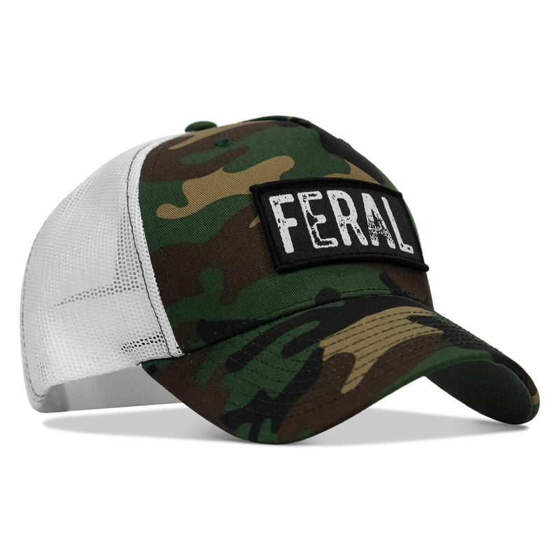Load image into Gallery viewer, Feral Vintaged Patch Snapback Hat
