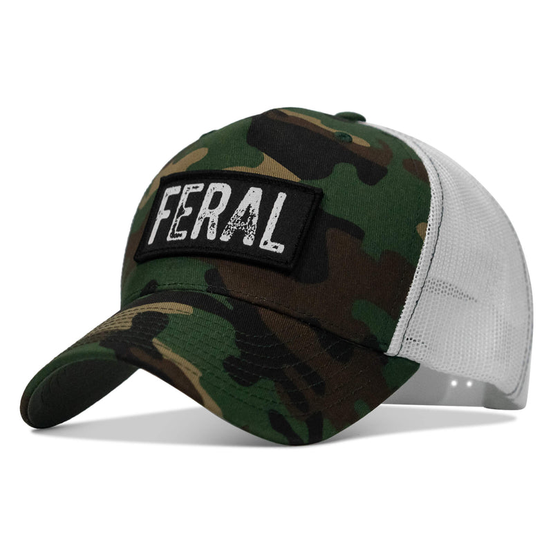 Load image into Gallery viewer, Feral Vintaged Patch Snapback Hat
