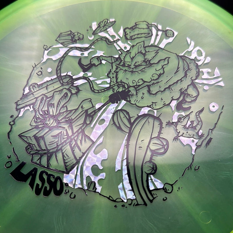 Load image into Gallery viewer, Eternal Lasso - Christmas Stamp by Jef Wind

