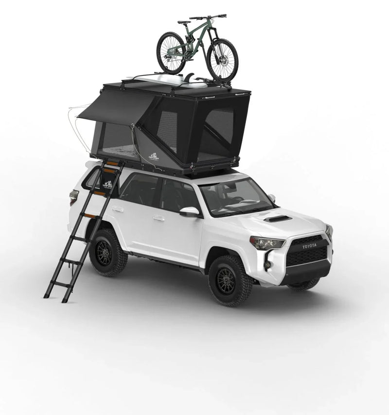Load image into Gallery viewer, Alpine 51 Hardshell Rooftop Tent – Aluminum – 2 Person – Black – Compact Overland Design
