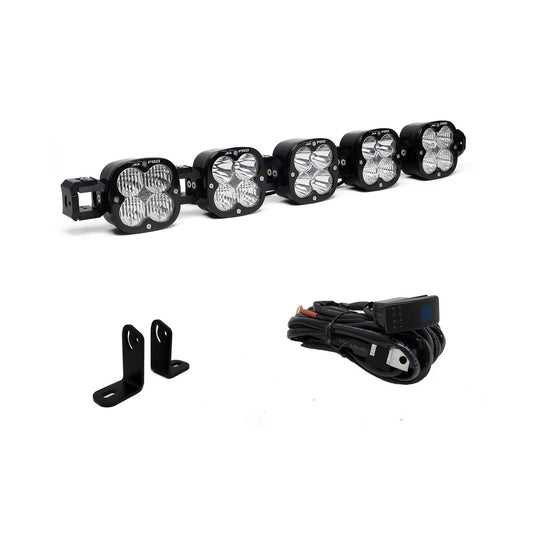 XL Pro Linkable Sport Roof Mount Kit 18-21 RZR Turbo S (Multi-Pattern, Clear) Baja Designs