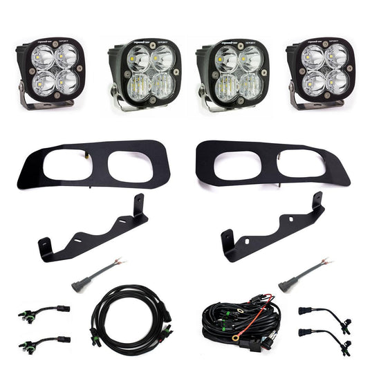 Ford Super Duty 2023-On  Dual Sportsmen Fog Pocket Kit Baja Designs