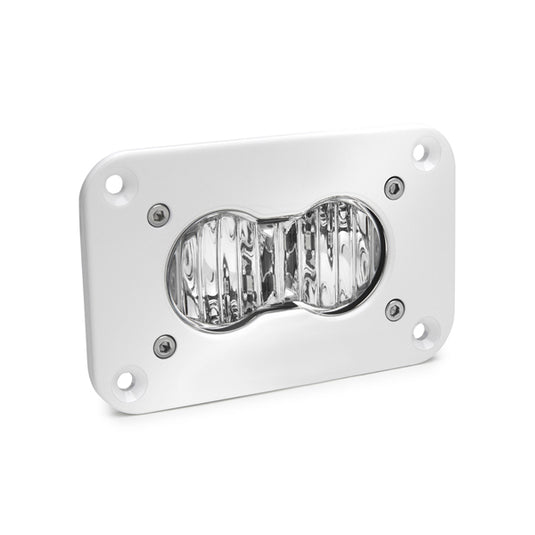 LED Work Light Flush Mount Clear Lens Wide Cornering Pattern White S2 Pro Baja Designs