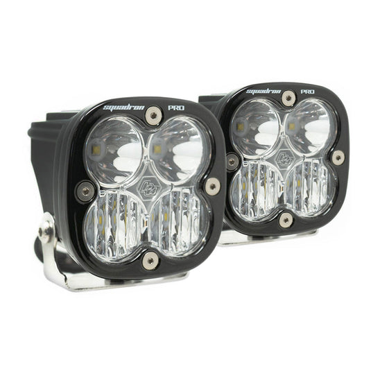 Squadron Pro Black LED Auxiliary Light Pod Pair - Universal