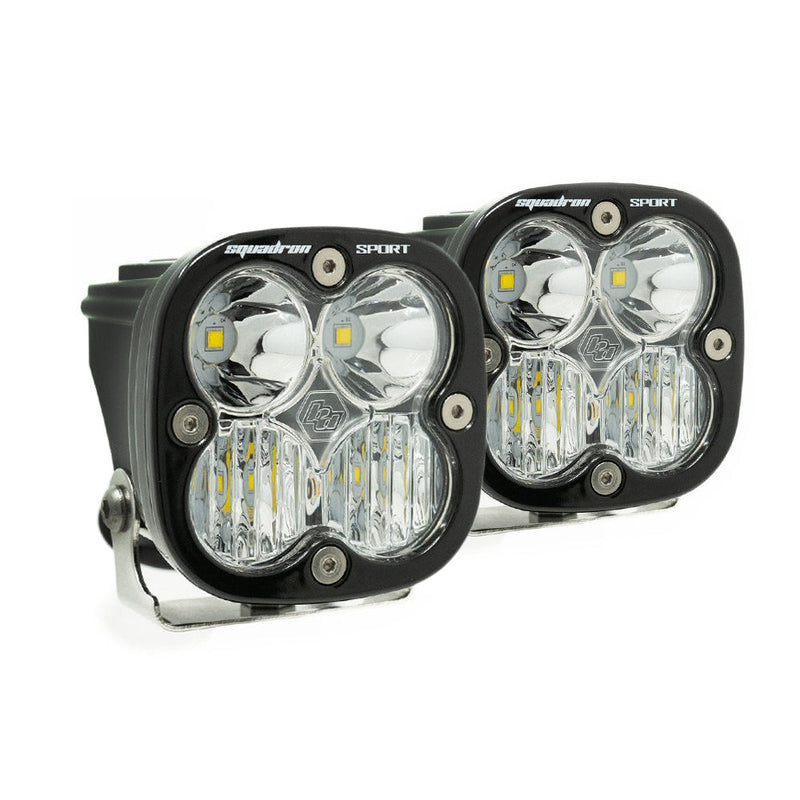 Load image into Gallery viewer, Squadron Sport Black LED Auxiliary Light Pod Pair - Universal
