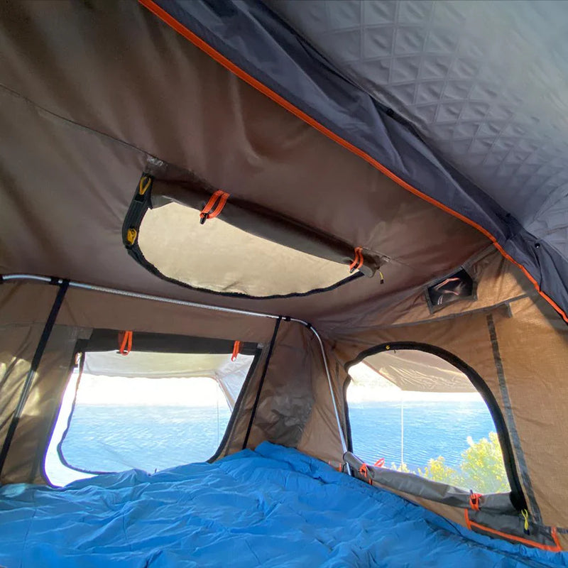 Load image into Gallery viewer, Alpha II Hardshell Rooftop Tent – ABS – 2 Person – Black – Lightweight Off-Road Tent
