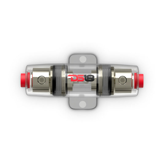 DS18 FHSAGU80A AGU Fuse Holder with 80A Fuse For Car Amplifiers