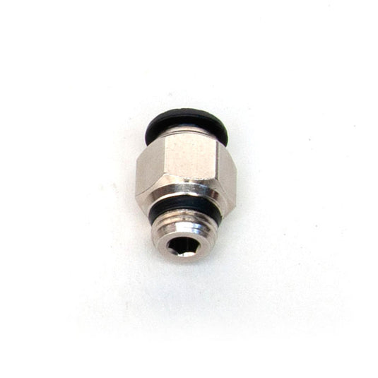 Straight Push-In Air Line Fitting - 5 mm. or 6 mm. x 1/8" Global Thread