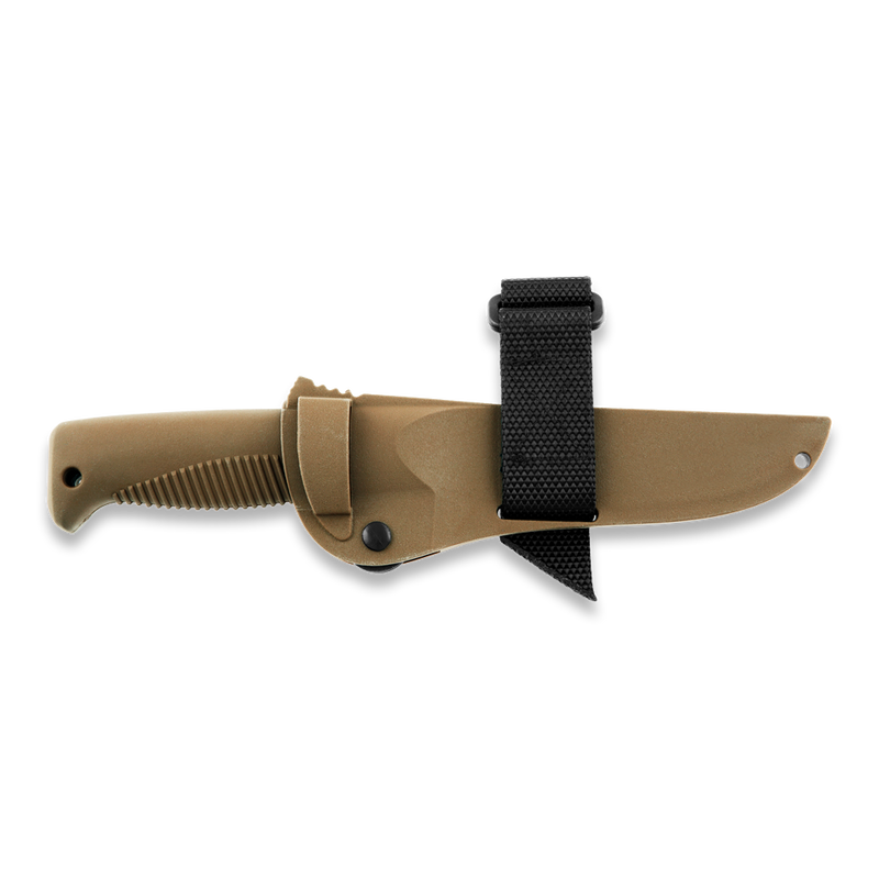 Load image into Gallery viewer, Peltonen M07 Ranger Puukko FDE Cerakote Coyote FJP126
