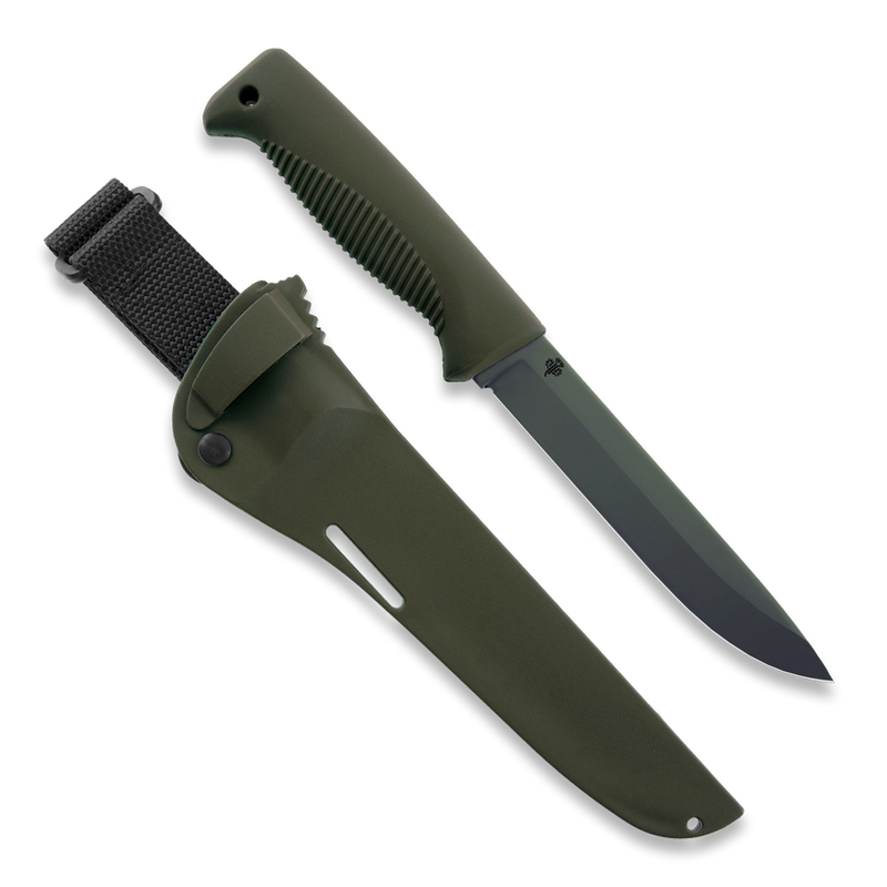 Load image into Gallery viewer, Peltonen M95 Ranger Puukko OD Green Cerakote  FJP142
