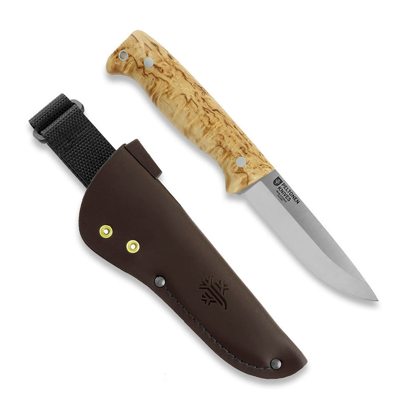 Load image into Gallery viewer, Peltonen M07 Ranger Puukko Full Tang, Curly Birch FJP500

