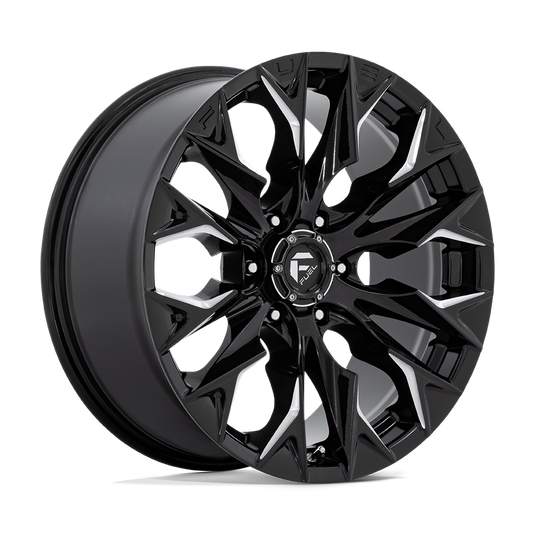 Fuel 1 Pc D803 Flame Gloss Black Milled