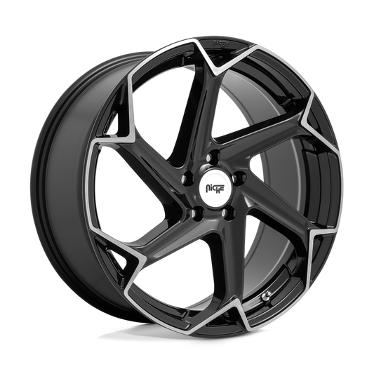 Niche 1 Pc M255 Flash Gloss Black Brushed