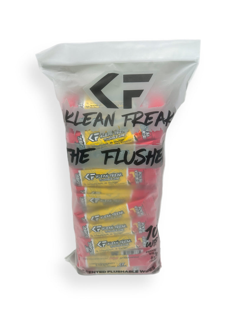 Load image into Gallery viewer, The Flusher - 100 Pack - Flushable Wipes
