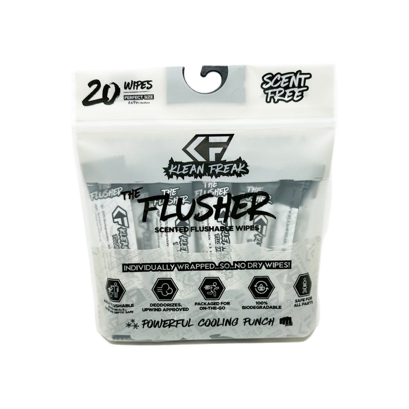Load image into Gallery viewer, The Flusher 20 Pack - Flushable Wipes
