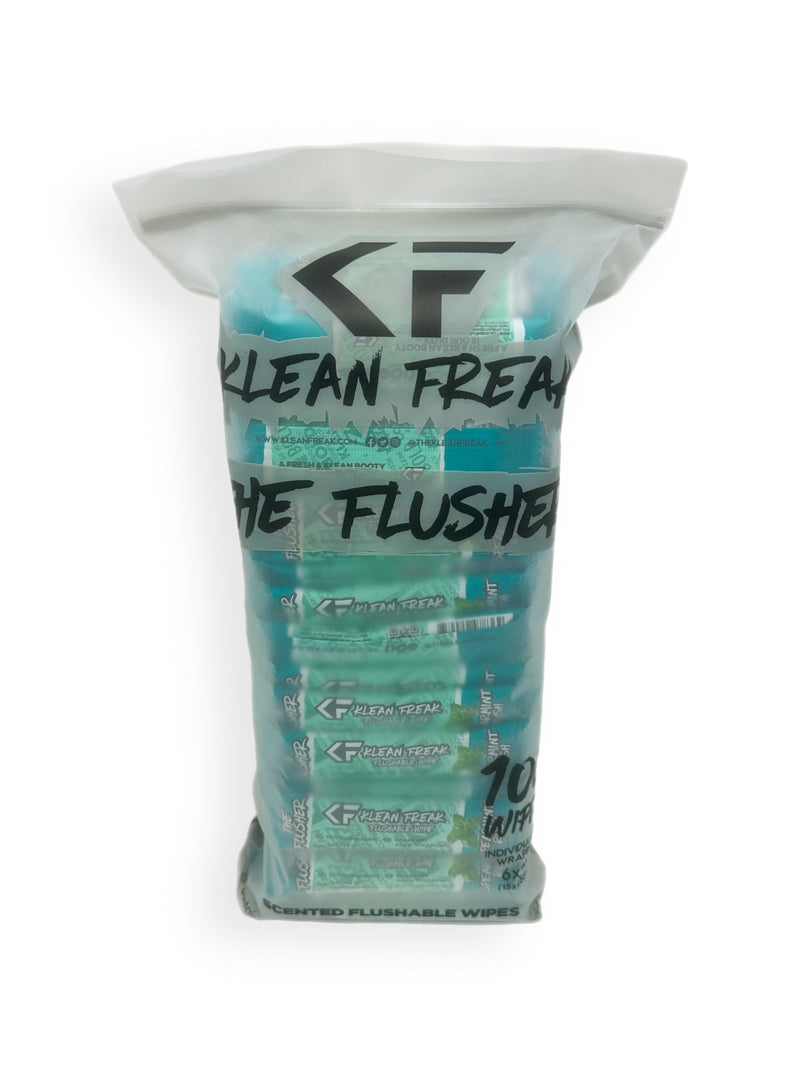 Load image into Gallery viewer, The Flusher - 100 Pack - Flushable Wipes
