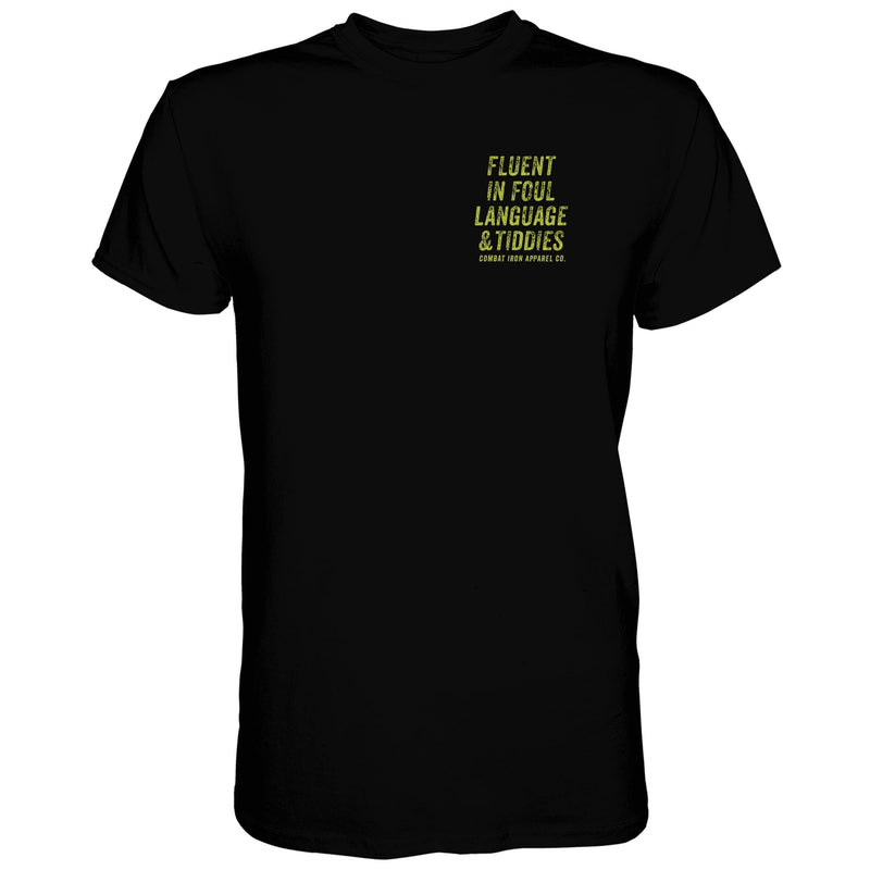 Load image into Gallery viewer, Fluent In Foul Language and Tiddies Men's T-Shirt
