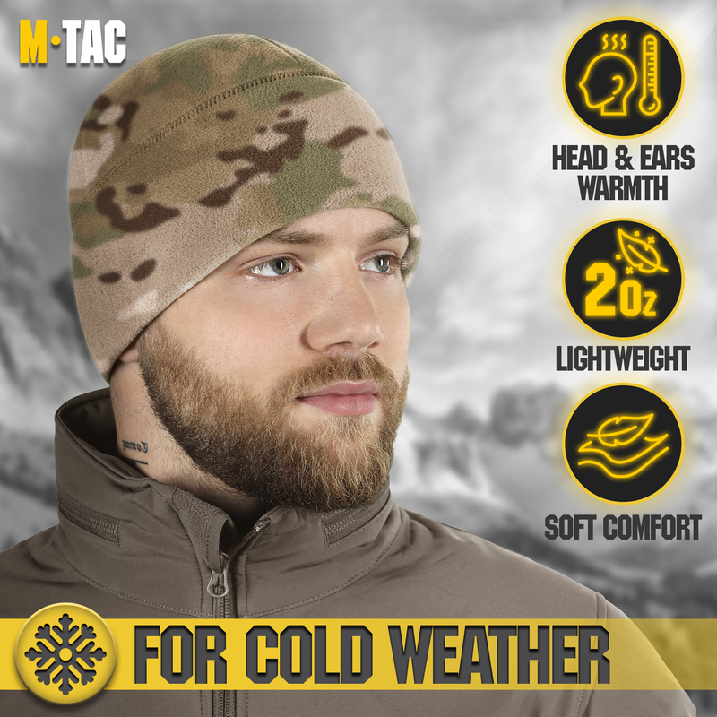 Load image into Gallery viewer, M-Tac Watch Cap Fleece with Slimtex (320 g/m2)
