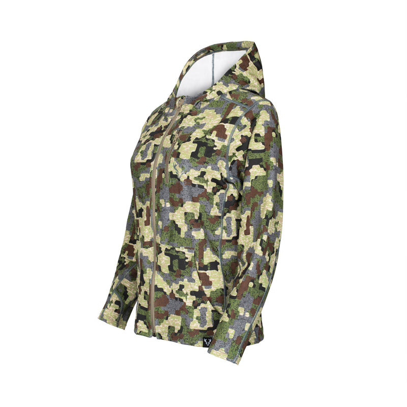 Load image into Gallery viewer, Women’s SolAir Full Zip Sun Hoodie
