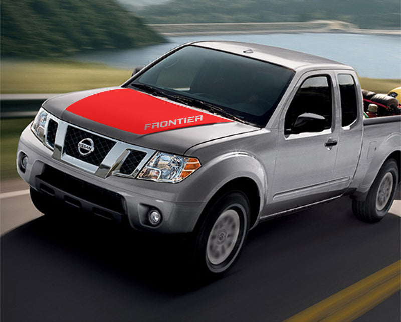Load image into Gallery viewer, &quot;Frontier&quot; Hood Decal Cover for 2005-2021 Nissan Frontier
