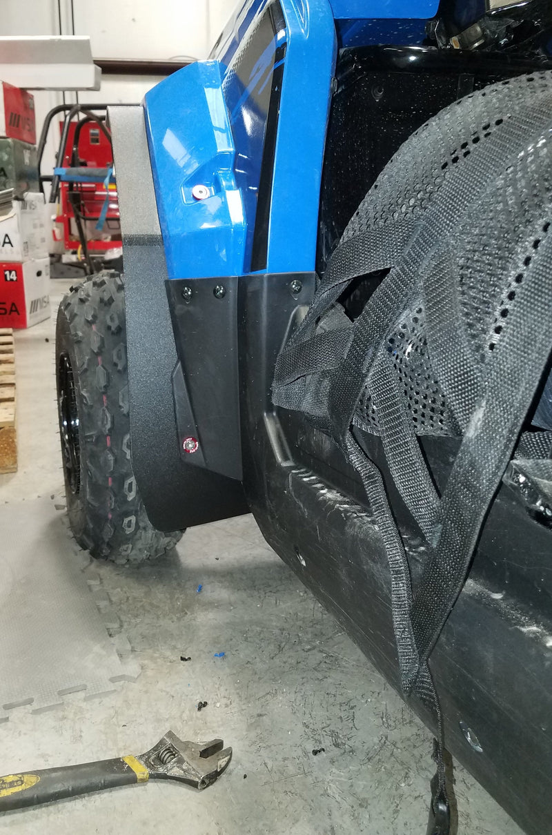 Load image into Gallery viewer, Polaris RZR 170 2014+ Mud Flaps / Fender Extensions, Front &amp; Rear

