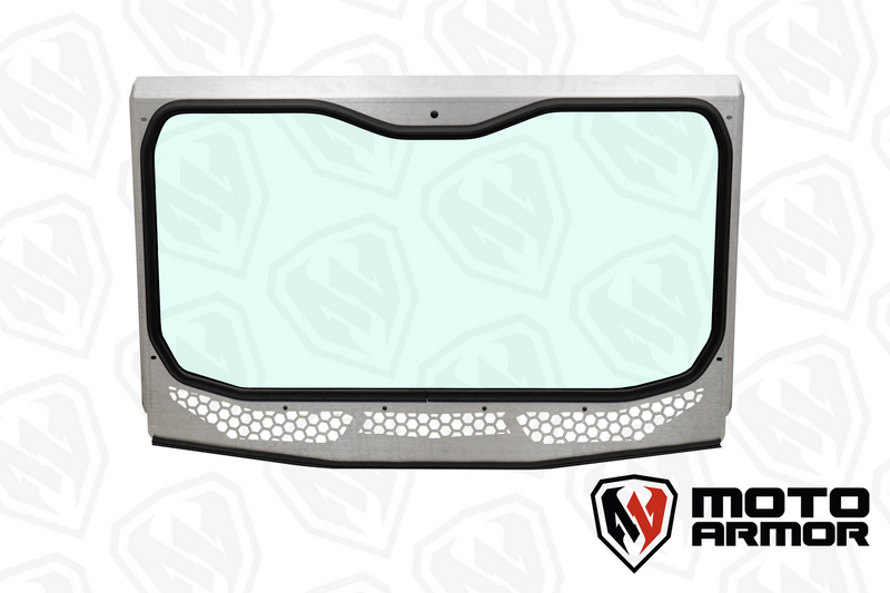 Load image into Gallery viewer, Moto Armor VOODOO KRX Full Glass Windshield
