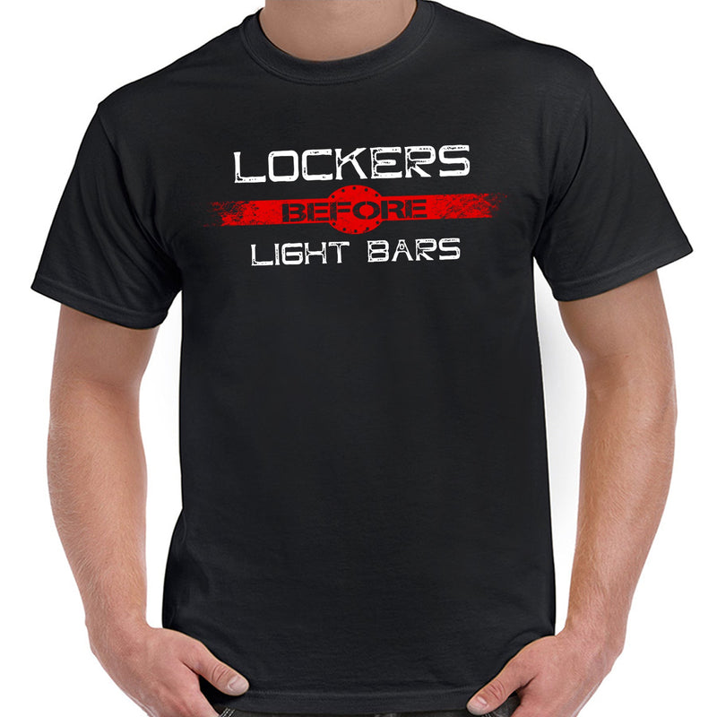 Load image into Gallery viewer, Lockers Before Light Bars T-Shirt
