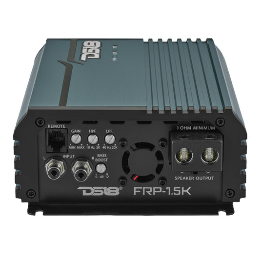 FRP Compact Full-Range Class D 1-Channel Amplifier 1,500 Watts Rms @ 1-Ohm