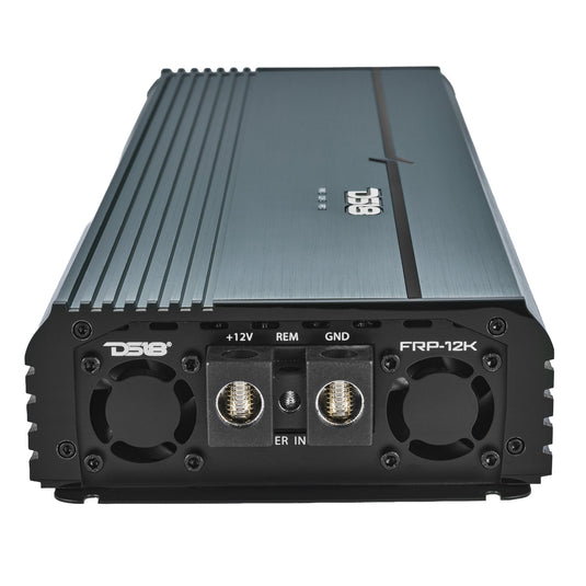 FRP Compact Full-Range Class D 1-Channel Amplifier 12,000 Watts Rms @ 1-Ohm