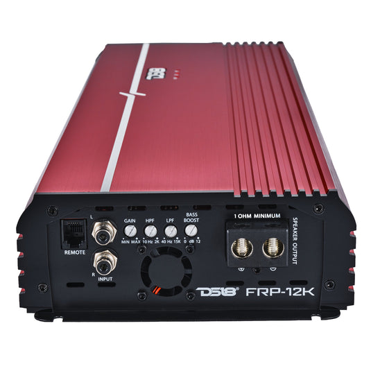 FRP Compact Full-Range Class D 1-Channel Amplifier 12,000 Watts Rms @ 1-Ohm
