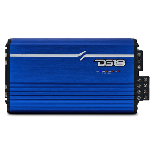 FRP Compact 4-Channel Full-Range Class-D Amplifier | 2400W RMS