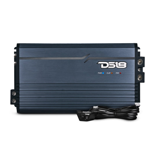 FRP Compact Full-Range Class D 1-Channel Amplifier 3,500 Watts Rms @ 1-Ohm Titanium