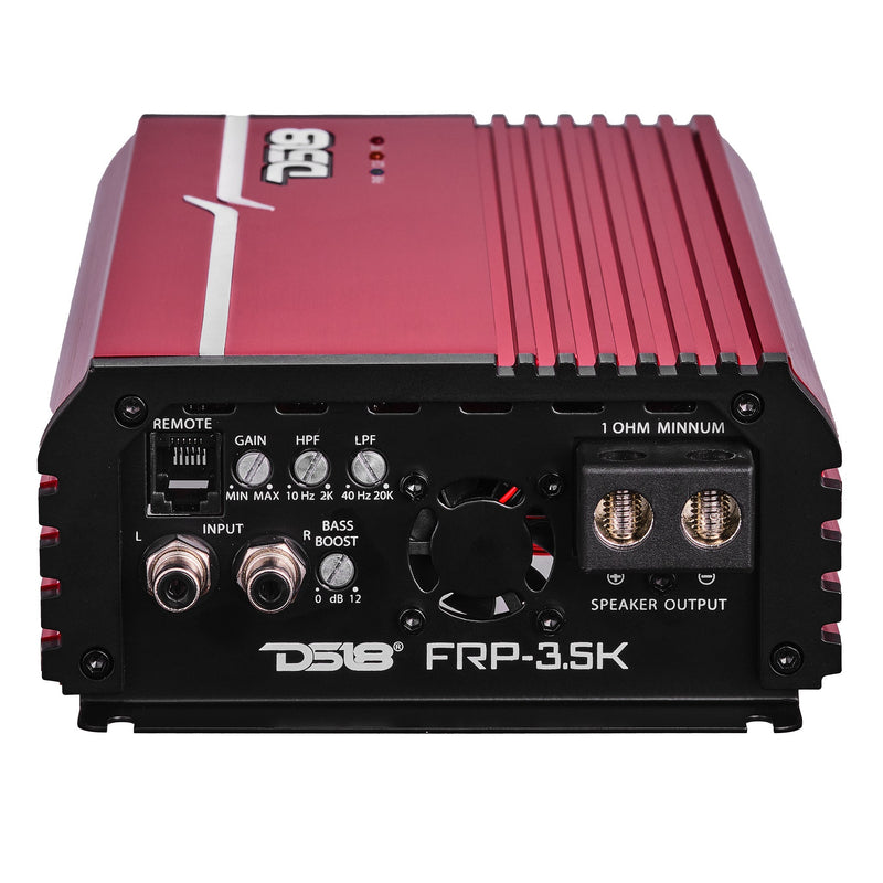 Load image into Gallery viewer, FRP Compact Full-Range Class D 1-Channel Amplifier 3,500 Watts Rms @ 1-Ohm Red
