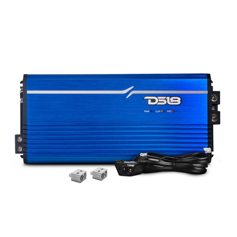Load image into Gallery viewer, FRP Compact Full-Range Class D 1-Channel Amplifier 5,000 Watts Rms @ 1-Ohm Blue
