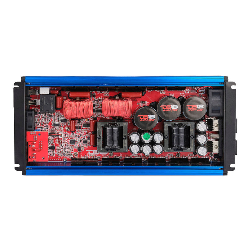 Load image into Gallery viewer, FRP Compact Full-Range Class D 1-Channel Amplifier 5,000 Watts Rms @ 1-Ohm Blue
