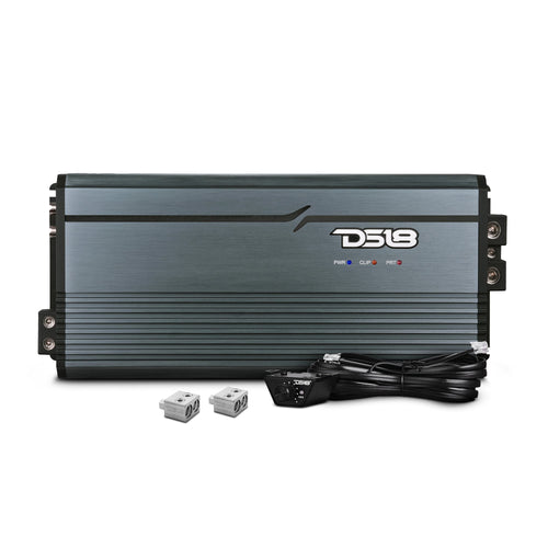 FRP Compact Full-Range Class D 1-Channel Amplifier 5,000 Watts Rms @ 1-Ohm Titanium