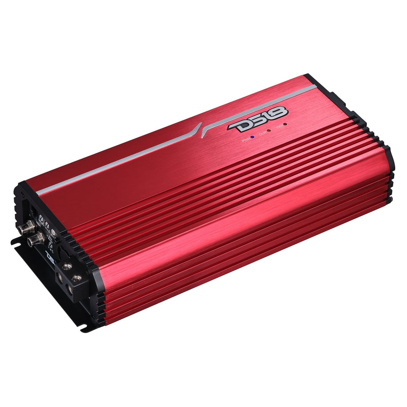 Load image into Gallery viewer, FRP Compact Full-Range Class D 1-Channel Amplifier 5,000 Watts Rms @ 1-Ohm Red
