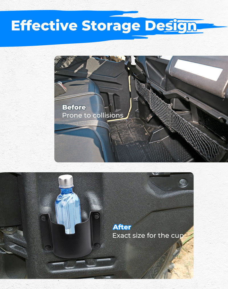 Load image into Gallery viewer, Drink Cup Holder Door Mount for Honda Pioneer 700-4/1000-5
