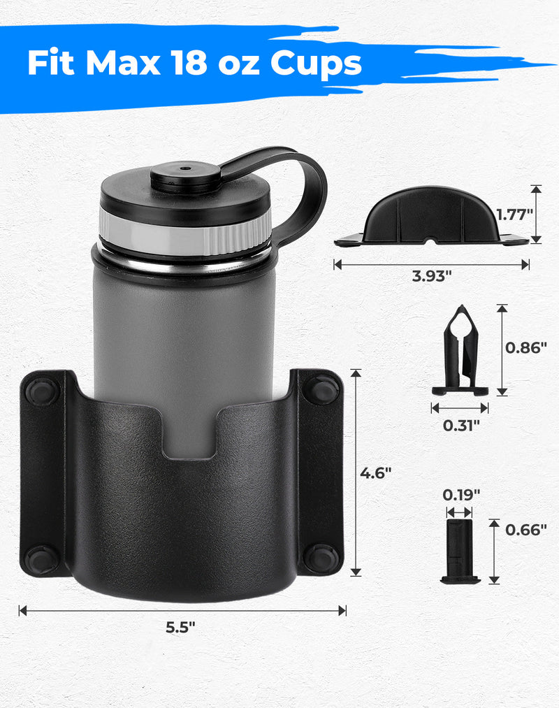 Load image into Gallery viewer, Drink Cup Holder Door Mount for Honda Pioneer 700-4/1000-5
