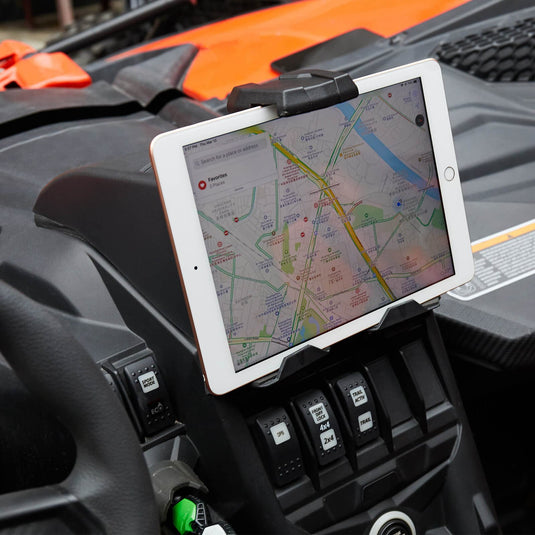 Tablet Holder & Storage Bag for Can-Am Maverick X3